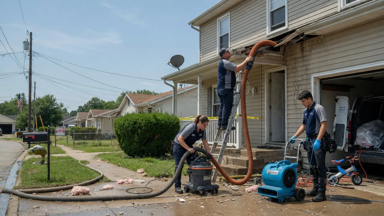 Water Damage Restoration in Gideon, MO near me